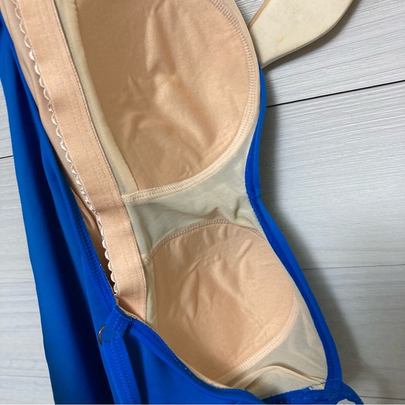 Royal blue shore shapes swimsuit 14 - Picture 7 of 8